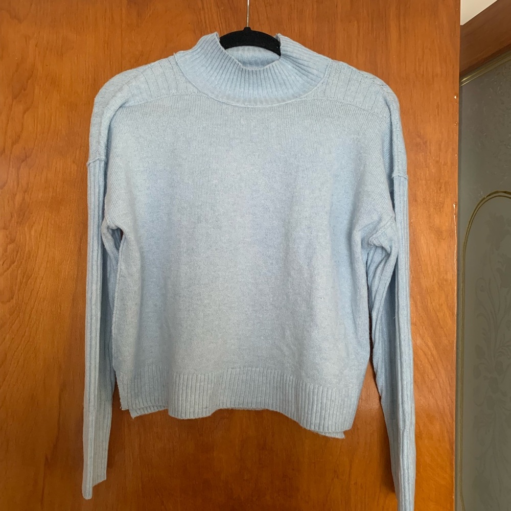 Baby blue sweater